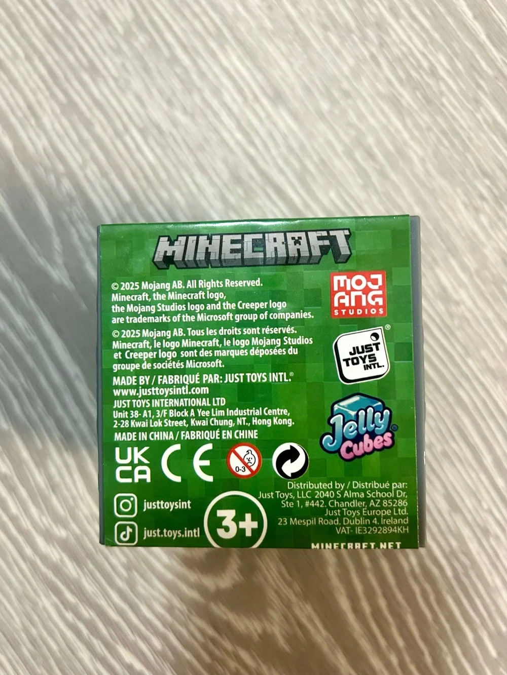 Minecraft Red Jelly Cube | Brand New